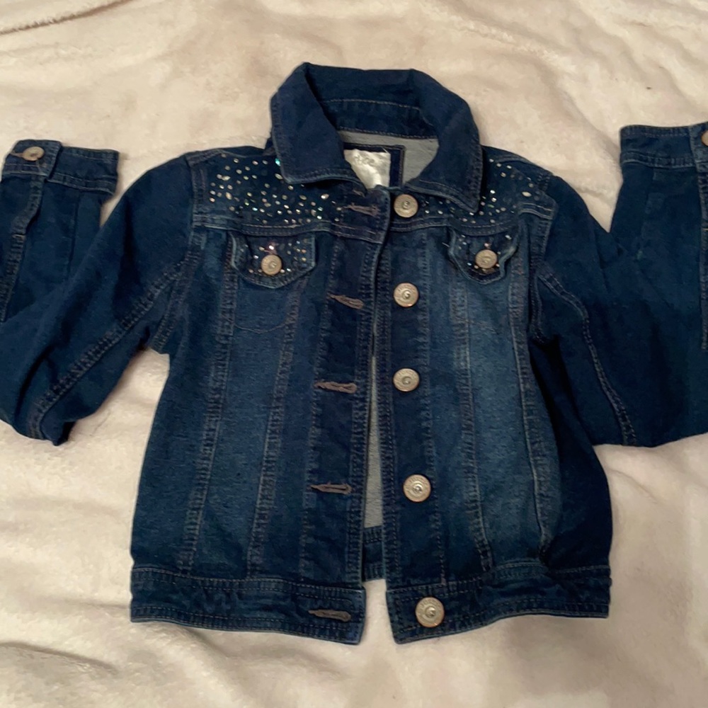 Jean jacket Justice size 8/10